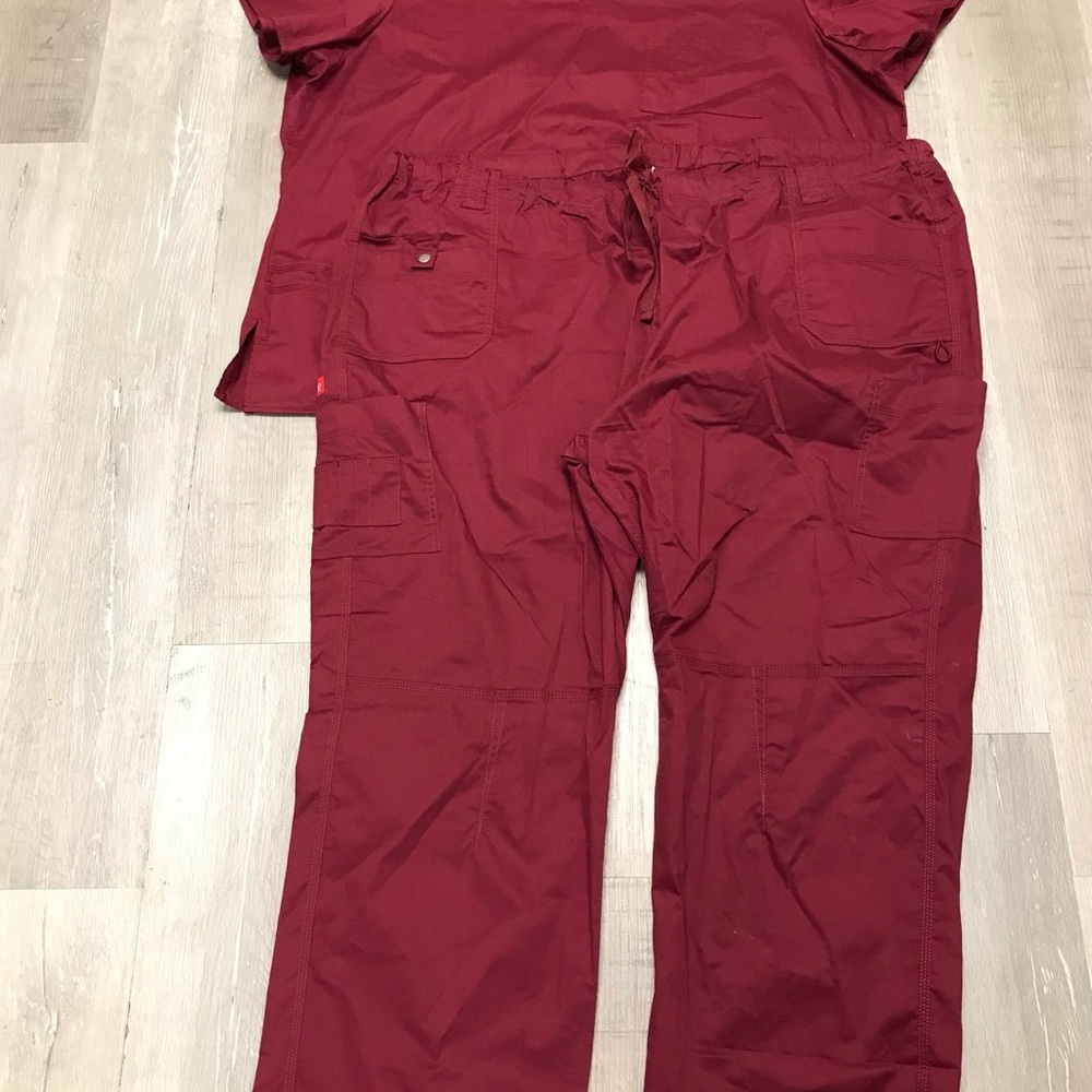 Dickies Red Scrub Set - image 1